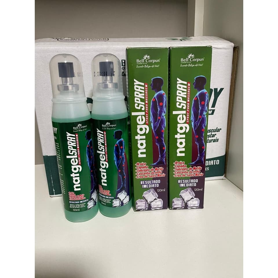 12 UNI Natgel Spray Bell Corpus 120ml