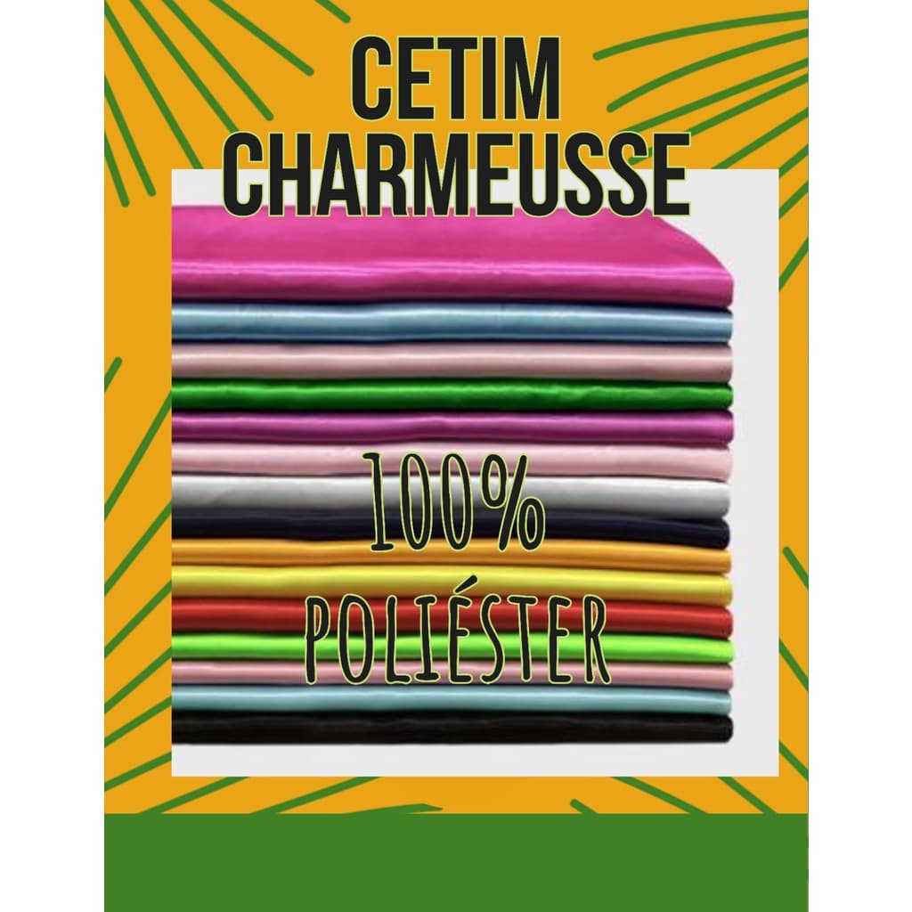 2 METROS TECIDO CETIM CHARMOUSSE (2M X 1,50M)
