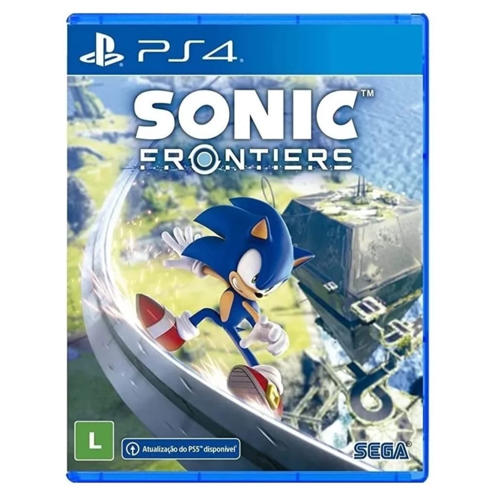 Jogo Sonic Frontiers  Ps4 - Mídia Física Lacrado