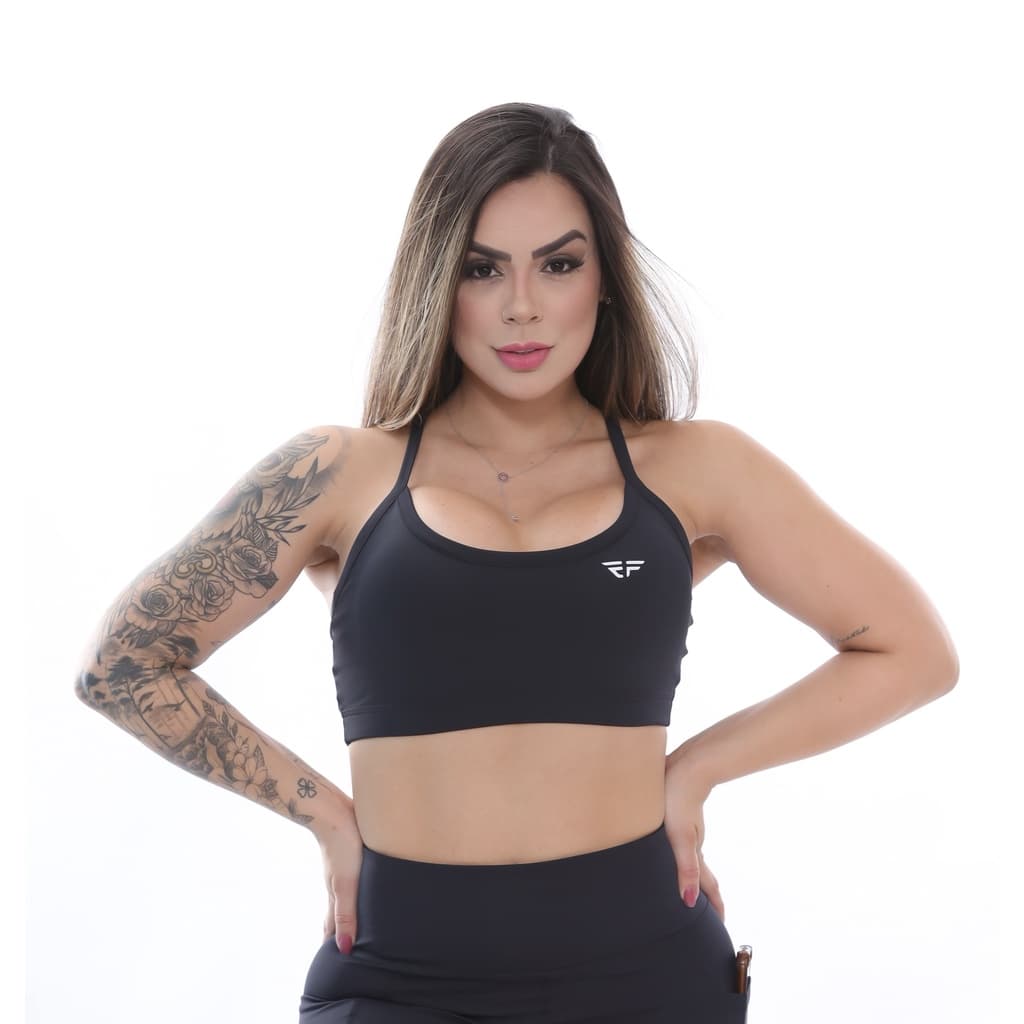Top Fitness Com Bojo Corrida  Academia Treino