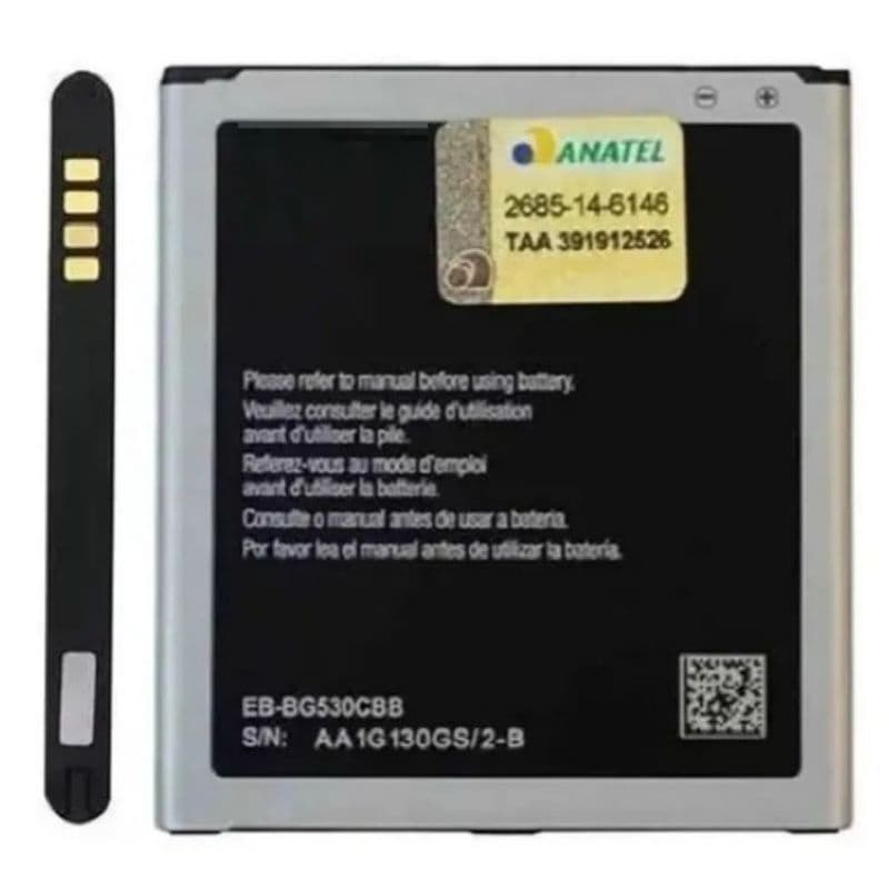 Bateria para Celular Chipada  J2 Prime J2 Core J3 J5 Gran Prime Duos eb-bg530cbe Com Chip