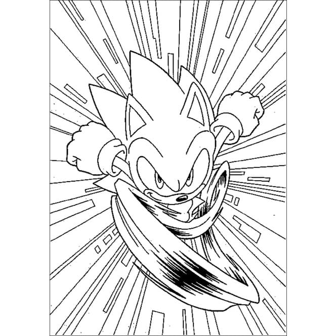 50 ou 100 Desenhos do SONIC para Colorir Pintar Lindos Desenhos