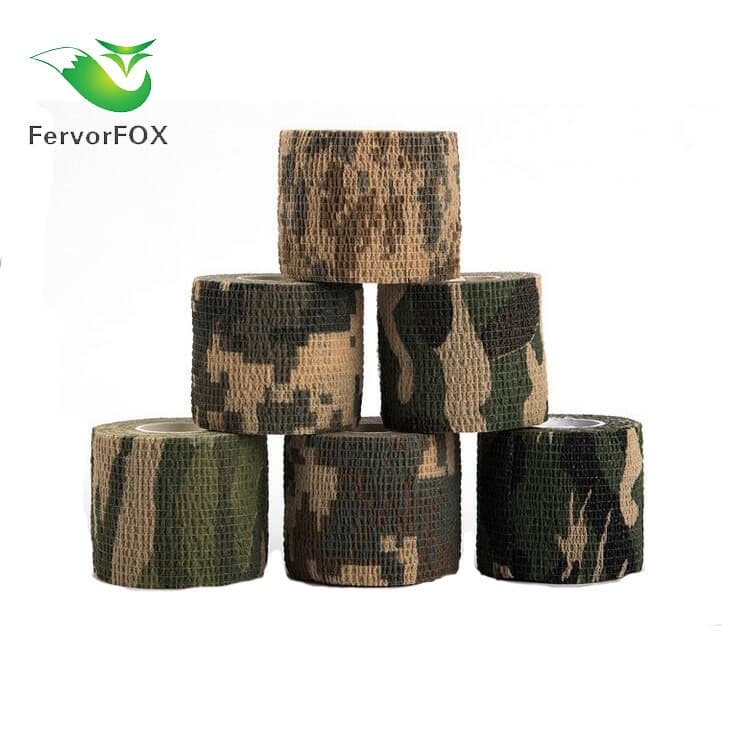 Fita Camuflada Adesiva  para Pesca kit com 5un
