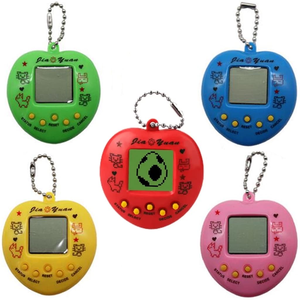 Bichinho Virtual Tamagotchi Animais Novo Modelo Nostálgico Original Retro Brinquedo Criança Pet 168 em 1 Anos 90