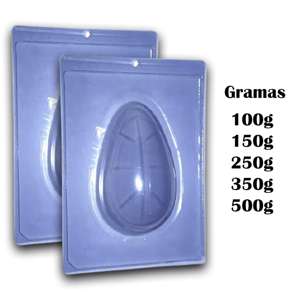 forma de ovo de pascoa 3 partes de silicone profissional BWB 50g 100g 150g 250g 350g 500g