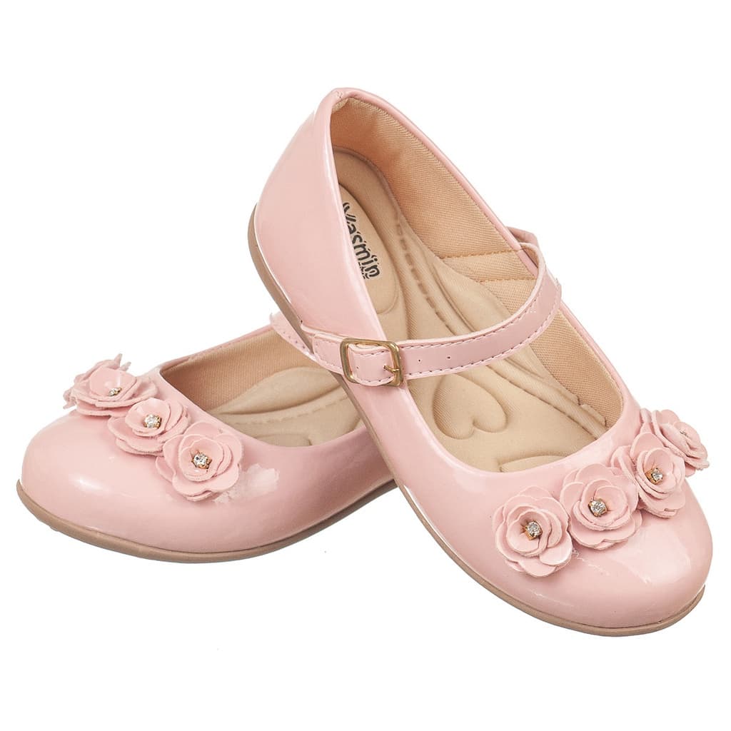 Sapatilha criança infantil feminina festa sapatinho SAPATILHA 04 FLOR