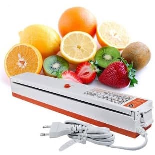 Seladora a Vácuo Doméstica Maquina De Embalar A Vácuo Selecionar Voltagem 110V Ou 220V