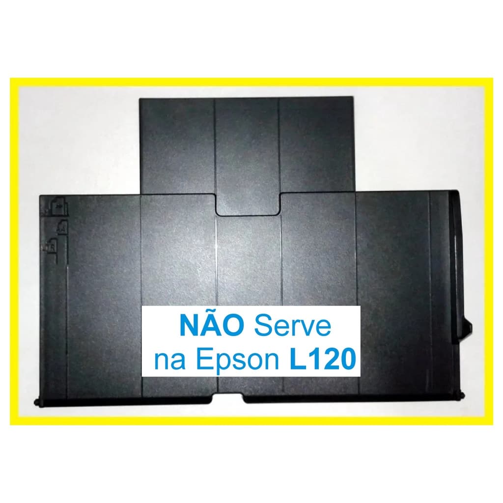 Tampa Bandeja de Entrada de Papel Impressora Epson L355  e Outros Modelos