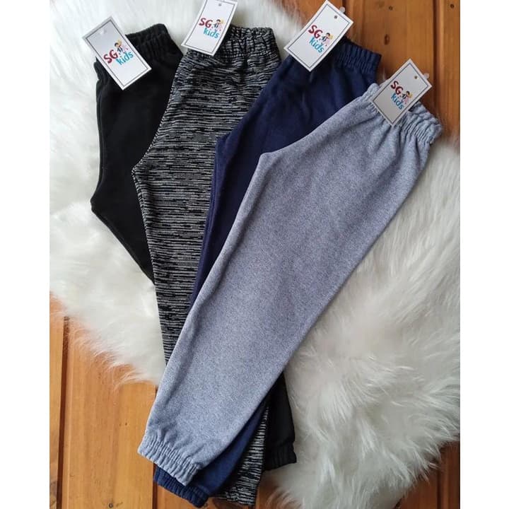 calça infantil moletom jogger