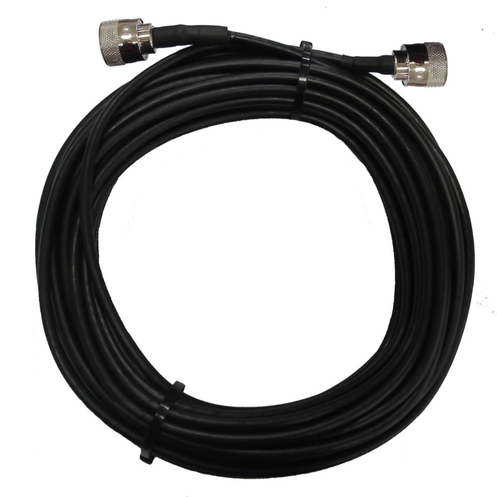 Cabo de Descida p/ Repetidor de Celular RG58 15m N Macho / N Macho