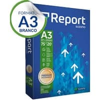 Papel Sulfite A3 75grs 297x420mm Branco 100-300-400 Folhas