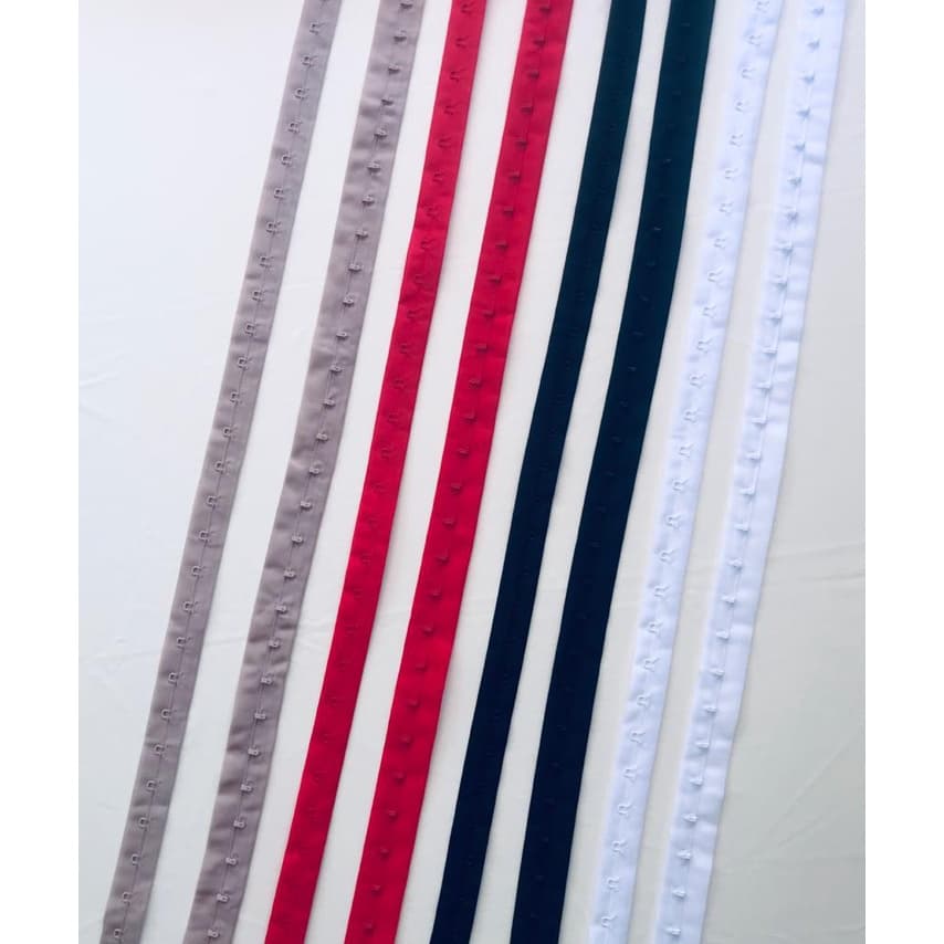 Fecho de Colchete Para Sutiã e Espartilho - 1 Metro