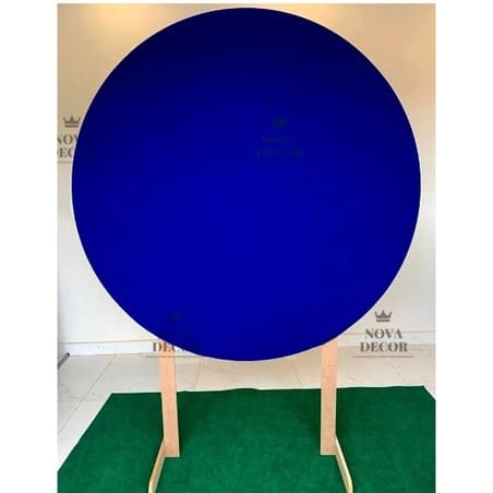 Capa Para Painel Redondo 1,50m Cores Lisas Com Elástico