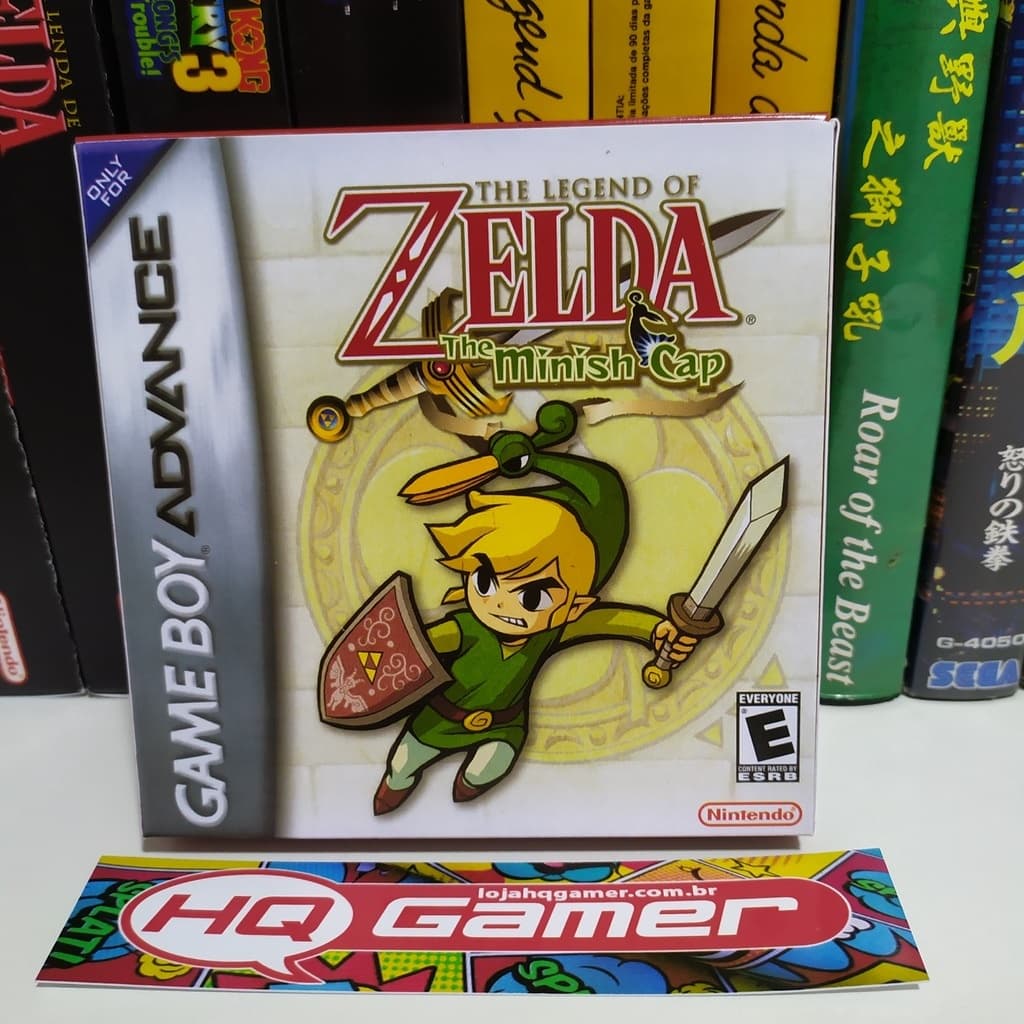 Box + Manual Legend of Zelda: The Minish Cap  (Nintendo Game Boy Advance)