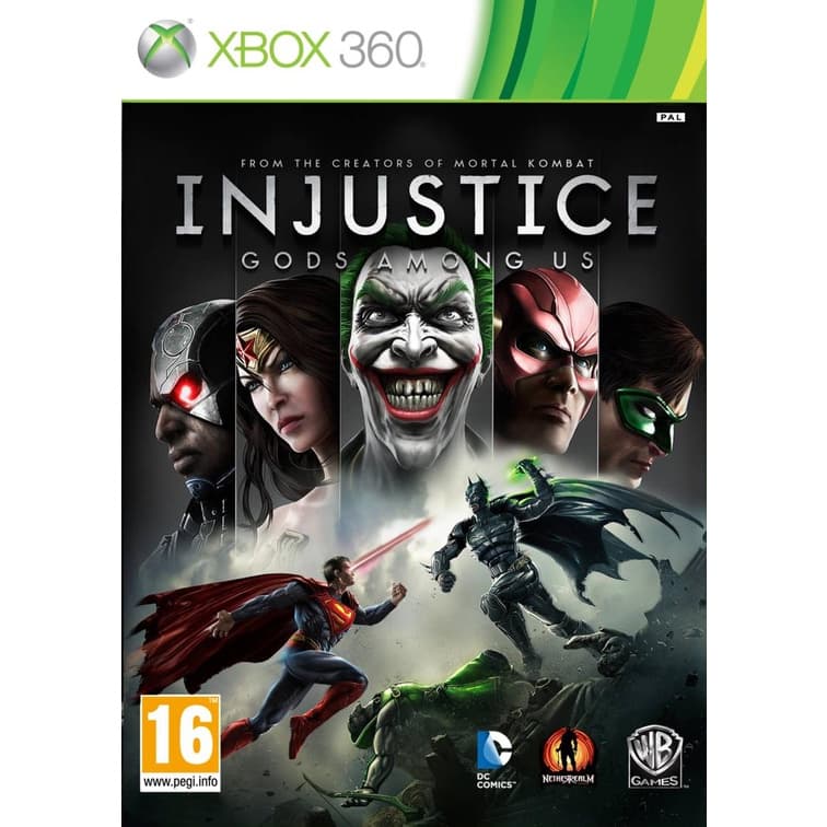 Injustice gods among us xbox 360 - MIDIA FÍSICA