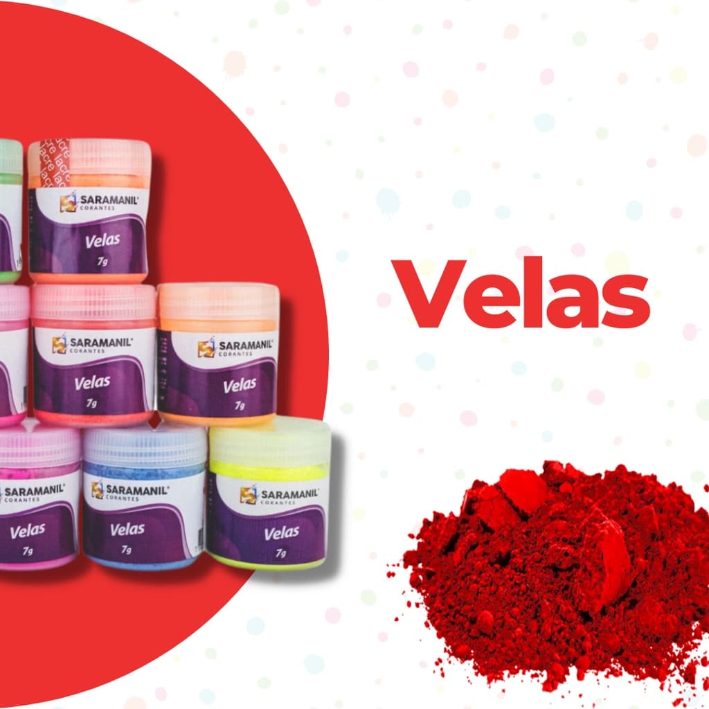 Corante para Vela e Parafina - Anilina para Vela - Mais de 20 cores - O mais vendido do Brasil