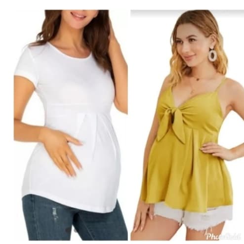 Kit C/ 2 Batas Gestante