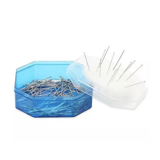 Almofada Alfinete Cabeça 35mm 200 unidades alfineteira costura