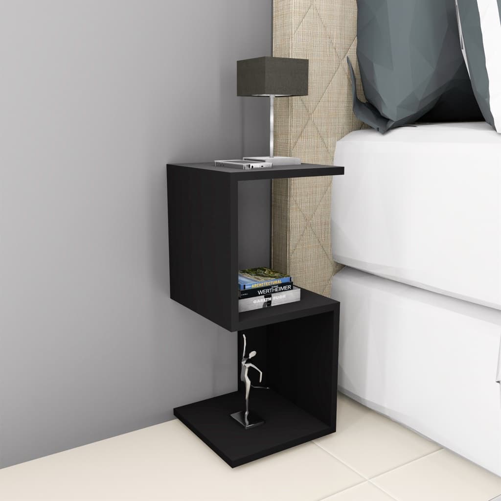 Mesa Cabeceira formato S-Z Tres opções de cores