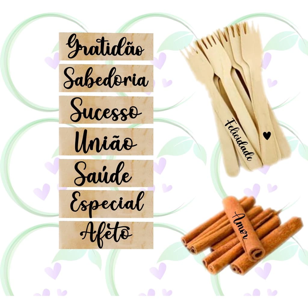 MINI CARIMBO COM PALAVRAS DE AFETO PARA EMBALAGENS DIVERSAS