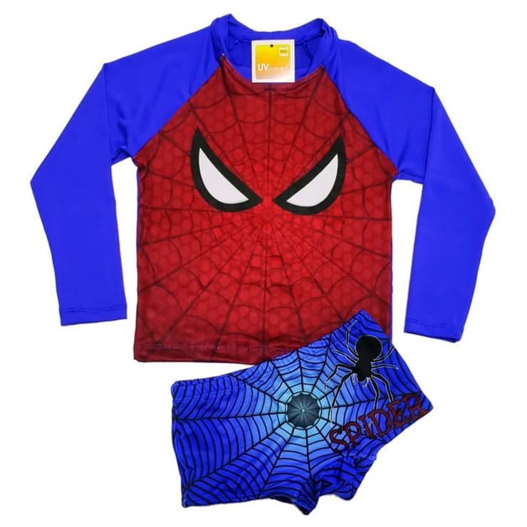 🌞 Sunga infantil + Camisa UV Proteção Solar