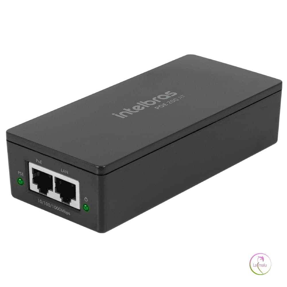 Injetor Intelbras Gigabit Ethernet - POE 200 At