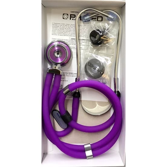 Estetoscópio P.A.Med Rappaport Original com Película e Olivas de Reserva