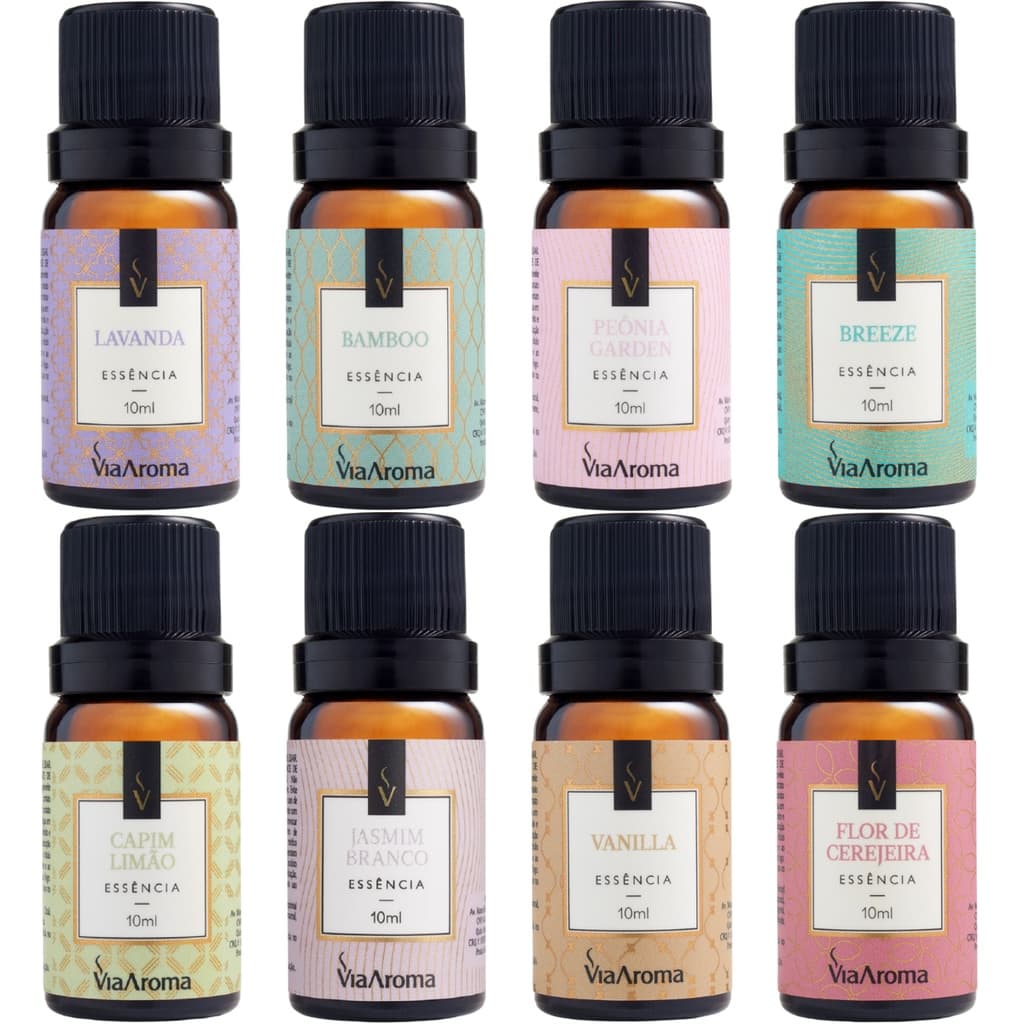 Essência Via Aroma 10ml Para Aromatizador Elétrico