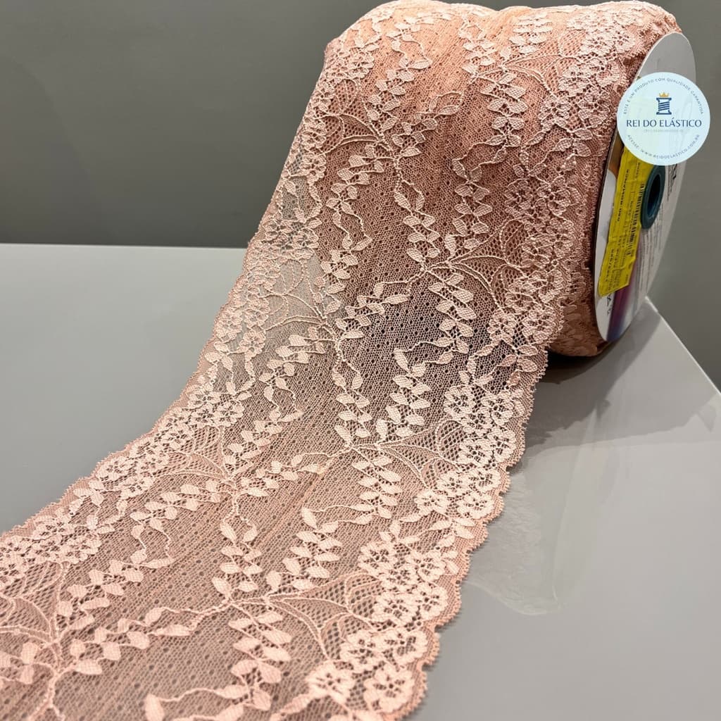 Renda Elastica para Lingerie por METRO Poliamida