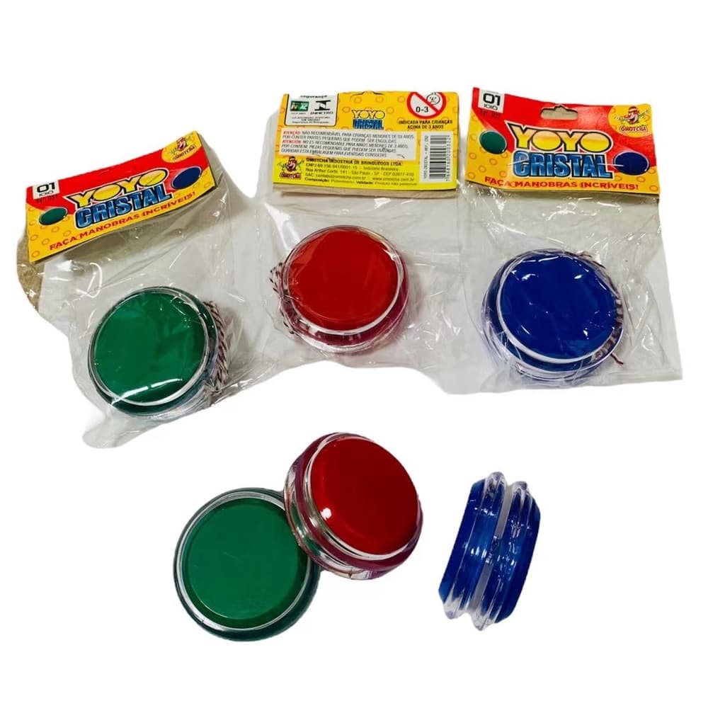 Yoyo Ioiô Cristal - Faça Manobras Incríveis! - Omotcha