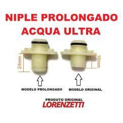 Engate Rápido Prolongado Ducha Acqua Ultra Lorenzetti - Ref. A-19E - Original Lorenzetti