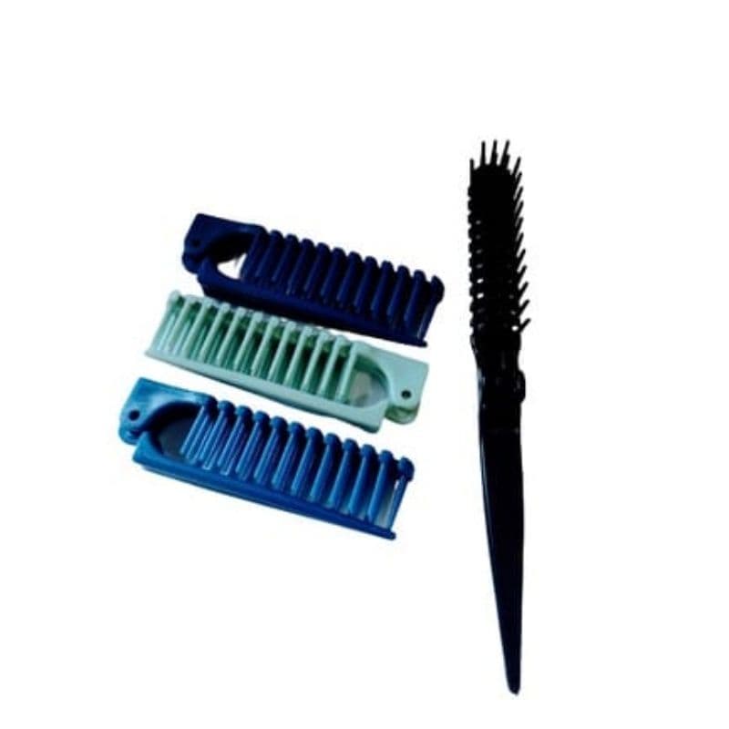 Escova de Cabelos de Bolso Dobrável