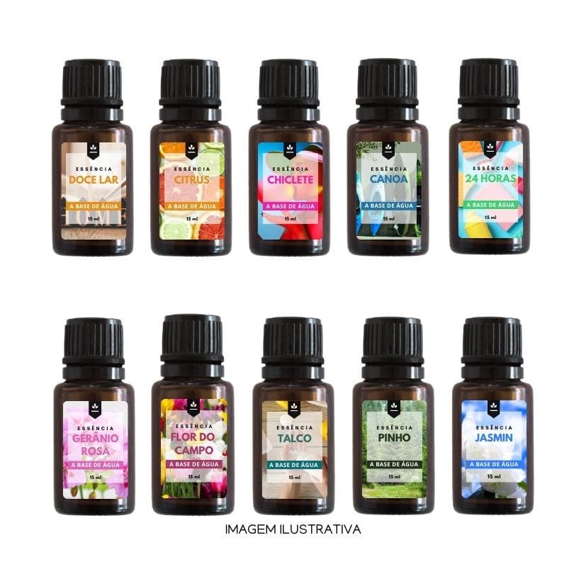 Essência Concentrada 15ml Aromatizadores e Umidificadores