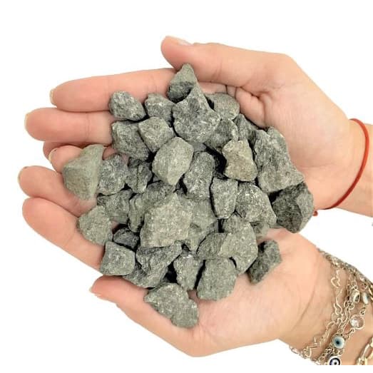 01 kg PEDRA BRITA N.01 (tam.médio)  CINZA, PEDRISCO, LAVADO,  P/ JARDINS, DECORAÇÃO