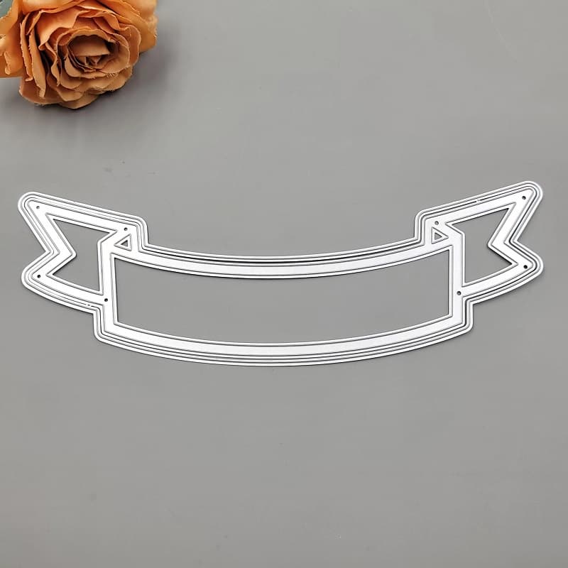 Corte De Metal Com Fitas Grandes Cortes Em Relevo Stencil Cartão De Boas Festas DIY Artesanais