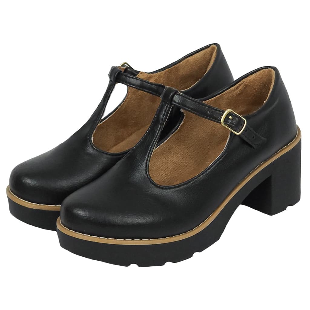 Sapato Oxford Estilo Boneca Feminino Confort Tratorado