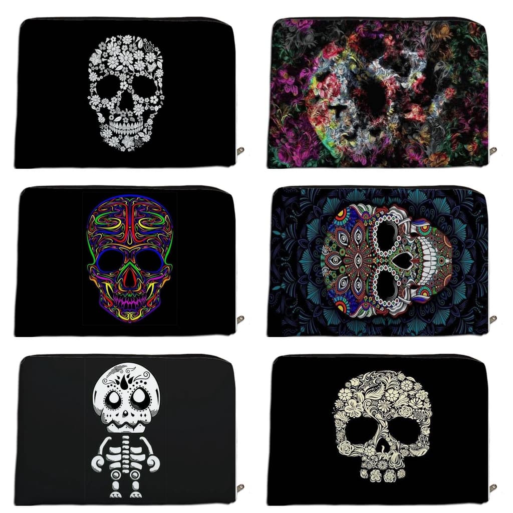 Capa Protetora para Notebook Linha Caveiras 001