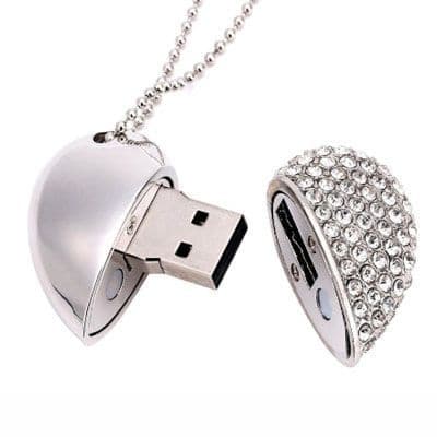 Pen  drive coração personalizado a laser/4gb/8gb/16gb/32gb minimo 3 pecas