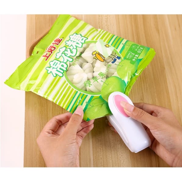 Portátil Seladora Máquina Plástico Pilha Para Cozinha