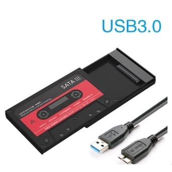 Case HD Externo  Sata 2.5 Usb 3.0 Ps4 Xbox One Pc estilo fita.