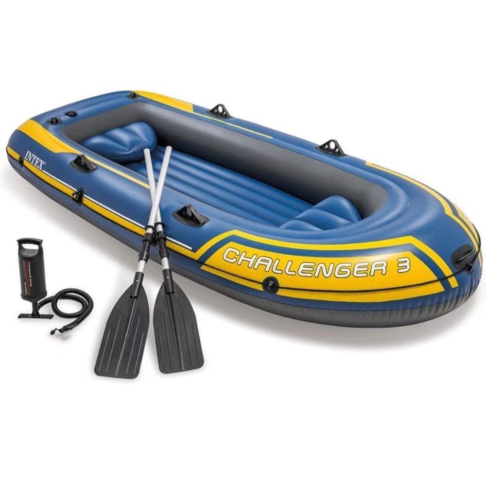 Bote Inflável Challenger 3 Set Com Acessórios - Intex 68370