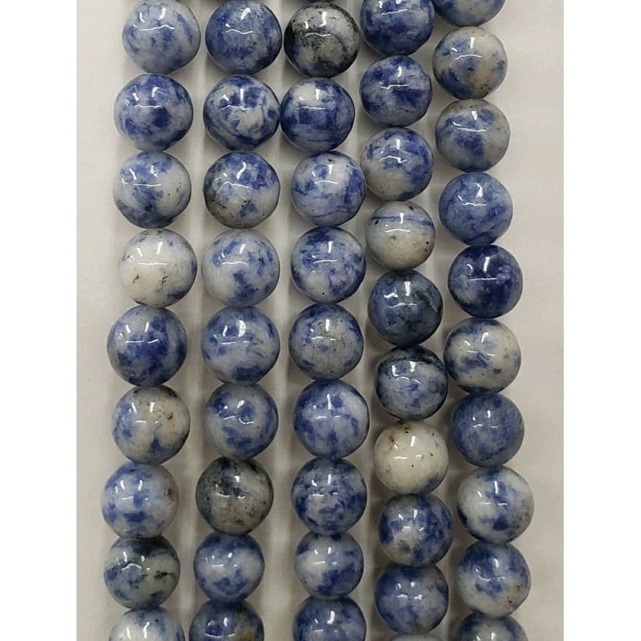 Contas de Pedra Natural Sodalita 08 mm / Fio
