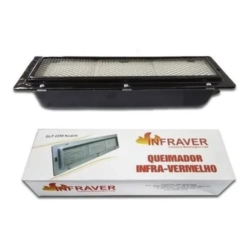 Queimador infravermelho para forno e maquina de frango Infraver
