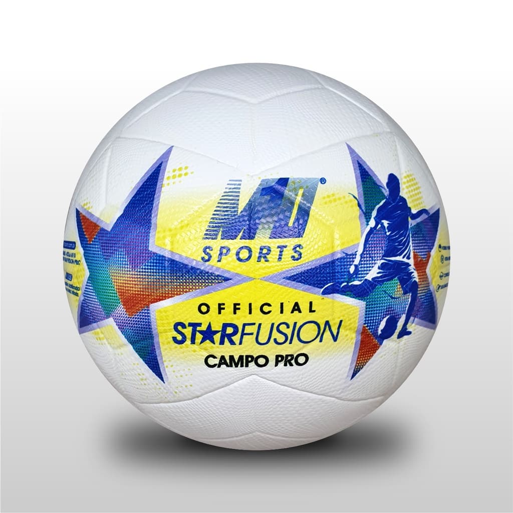 Bola de Futebol de Campo - Champions Star Fusion M10 Amarela