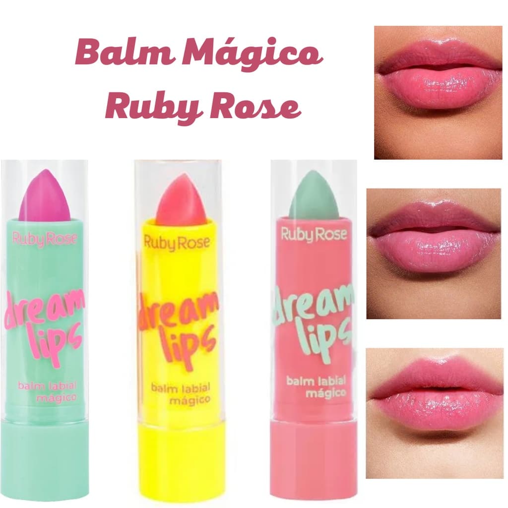 Balm labial  Mágico  Ruby Rose