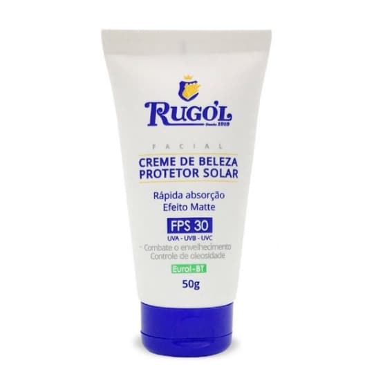 Creme Rugol Com Protetor Solar Fps 30 com 50 gramas
