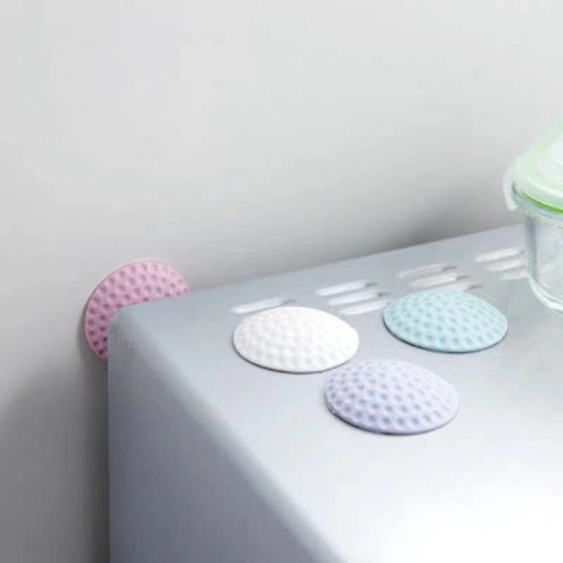 5 pcs Protetor De Parede De Borracha Para Porta Eletrodomésticos Mesas Protetor Autoadesivo para Maçaneta de Portas