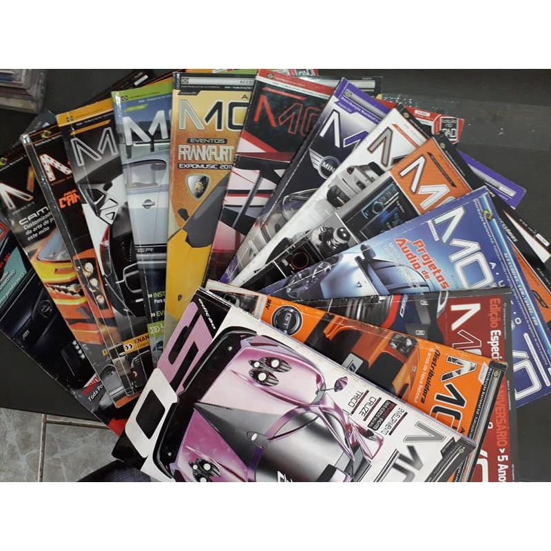 Revistas: CARROS L2 -Automotivo- MotorShow - HotMotrs - AutoPower -MaxTunning -CarSteroTuning- 0km- Oficina Mecanica