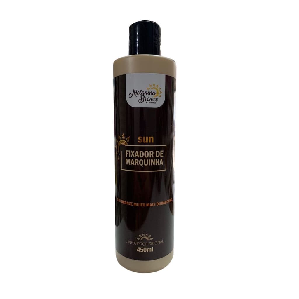 Fixador De Marquinhas 450ml Melanina Bronze Bronzeamento