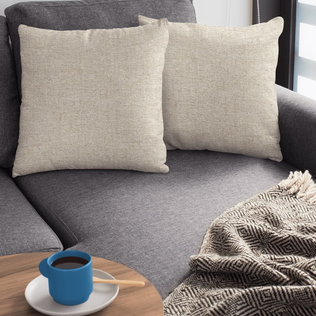 Kit 2 Capas De Almofada Em Linho Varias Cores 45x45 Chic